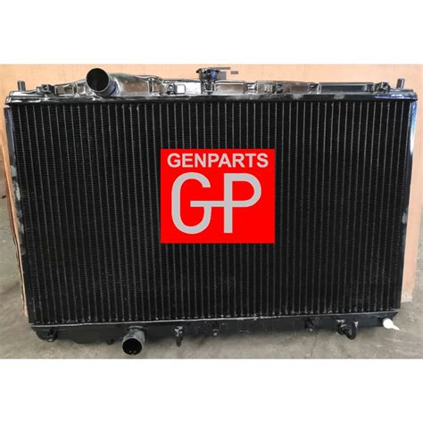 radiator for mitsubishi adventure gas or diesel 2 rows brass .